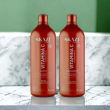 Skazi Kit Shampoo + Conditioner Vegan Post Chemical Vitamin C - trái cam - Xem 5