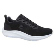 luster tenis deportivo correr para  caballero color negro  material tela - Negro - Ver 1