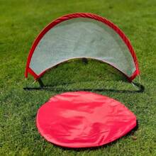 1pc Portable Soccer Goal Net Mini Pop Up Soccer Goal Lightweight And Durable Soccer Net With Compact Carry Bag Foldable Football Goal Net For Indoor And Outdoor Training, Oxford Fabric