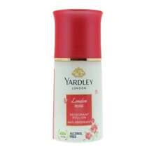 Yardley London Rose Deodorant Roll-On Anti-Perspirant 50ml Alcohol-Free - Clear - View 1