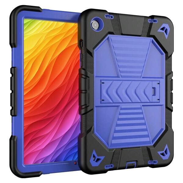 KepaiTok-hoes voor de nieuwe Galaxy Tab A9+ / A9 Plus 11 inch 2023, robuuste schokbestendige, robuuste Galaxy A9+ tabletbeschermhoes met standaard