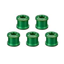 MOTSUV 5pcs Bicycle Crankset Screws, Suitable For Single/Double Chainring Aluminum Alloy Road Bike And Mountain Bike