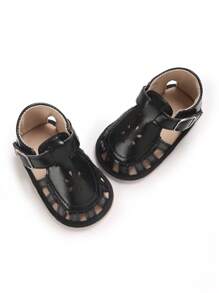 Breathable Non-Slip Summer Sandals For Infants And Toddlers - Black - View 3