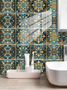 10 piezas de papel tapiz decorativo para el hogar, adhesivos de pared de mosaico creativos DIY autoadhesivos, antiadherentes y antiensuciamiento para cocina, baño, sala de estar, dormitorio y fondo de pared de TV para embellecer el espacio