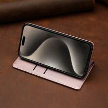 PU 皮革手机壳钱包带卡夹拉链钞票槽斜挎包磁力翻盖肩带手机壳适合女士带可拆卸腕带兼容 16 Pro Max/ Galaxy S25/OPPO A79/Mi 15/Redmi A3/ Pixel 9/Honor 90/OnePlus 13