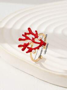 1 Pc Starfish Coral Ring For Women Summer Sea Beach Travel Rings Jewelry