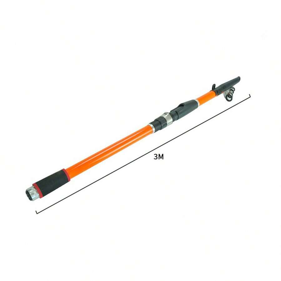Canne de pêche en mer en verre trempé de 2,1 m/2,4 m/2,7 m/3,0 m/3,6 m
