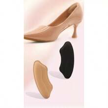 Heel Sticker Anti Drop Heel Artifact Anti Wear Foot High-Heeled Shoe Sticker Heel Sticker Half Size Pad Women's Adjustable Shoe Size Big Change Small - Multicolor - View 3