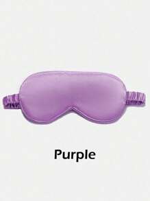 1pc/4pcs Soft & Breathable Faux Silk Sleep Eye Mask, Adjustable Elastic Band. Suitable For Travel, Business Trips, Napping, Flights. Great Companion For Home And Travel.,School,Back To School,Travel,Travel Essentials,Home Essentials,Eye Mask,Sleep Mask