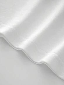 Cross Eyes Face Print Camiseta cuello gráfico hombre Algodón 220g - Blanco - Ver 3