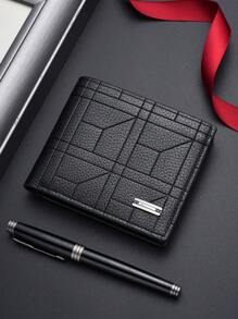 SHABILI Cartera clásica coreana para hombre, de gran capacidad, con múltiples tarjetas, esencial para hombres, cartera
