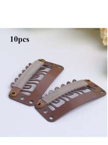 20/40 Pieces Hair Clips Hair Extensions Snap Clip For Women Metal Wig Comb Clips For Hair Extensions