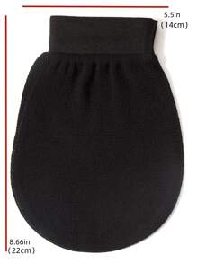 1pc Plain Bath Foaming Ball Home Bathroom Decor Fall Decor Back To School - Black - View 6