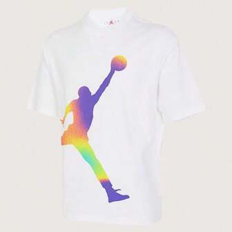 Nike 男士图案印花短袖宽松休闲运动 T 恤，百搭日常穿着