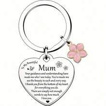 Niedlicher Schlüsselanhänger als Geschenk für schöne Mütter, Töchter, Söhne - Muttertag, Weihnachten, Valentinstag Auto-Accessoire, Taschenanhänger, Schulutensilien