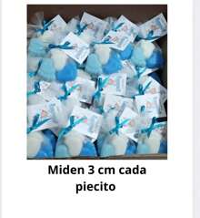 29/50 Mini Soap Feet For Event With Thank You Card For Attending - Royal Blue - View 2