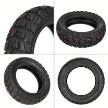 10 Inch 80/65-6 Off-Road Vacuum Tire, Thicker Inner And Outer Tire Replacement Accessories Suitable For Zero 10X Dualtron Kugoo M4