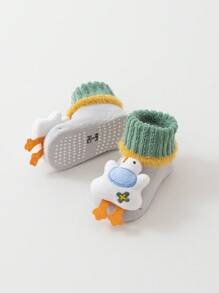 2 Pairs Soft & Breathable Newborn Socks, Thin Summer Baby Socks Anti-Slip For Toddlers Learning To Walk, Ultra-Thin Silk Infant Socks - Multicolor - View 10