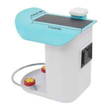 kangten IP65 Waterproof Solar Bird Feeder 1080p HD Night Vision Camera Smart Recognition - Blue - View 6