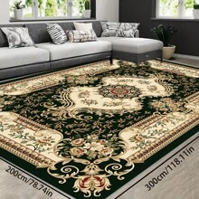 700g/Sq.M Crystal Velvet Rug With Non-Slip Backing, 5mm Thick, Bohemian Style Solid Color Rug, Soft And Washable For Indoor/Outdoor, Suitable For Living Room, Bedroom, Kitchen, Office, Home Decor Large Area Carpet Back To School