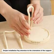 1pc Disposable Plastic Cup Holder, Tabletop Cup Organizer, Home Cup Storage Box, Convenient Tool To Take Out Cups - 1Pc - View 7