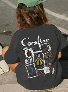 女童及儿童休闲印花圆领短袖T恤，夏季学生童装 - Unique Cat Animal World 为想要脱颖而出的动物爱好者提供独特的T恤！儿童服装 女童图案T恤 夏季上衣 青少年女童服装