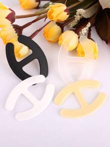 10pcs Invisible Brassiere Strap Clip, Backless Straps Hooks Convenient Cross Strap Adjustable Clasp Underwear Accessory - Multicolor - View 1