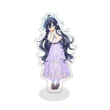 Anime Kimi No Koto Ga Dai Dai Dai Dai Daisuki Na Hyaku-Nin No Kanojo Decoración de marca de soporte acrílico de conejo de Pascua de 15 cm de alto