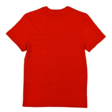 Daria Sick Sad World Drippy Text Eye Logo T-Shirt Short Sleeve Top Summer Tops Men's Women's T-Shirt Cotton Casual Printed Tee Funny Sportswear Breathability And Moisture Absorption Suitable For Party Home Daily Leisure Sports And Fitness - 紅色 - 查看 2