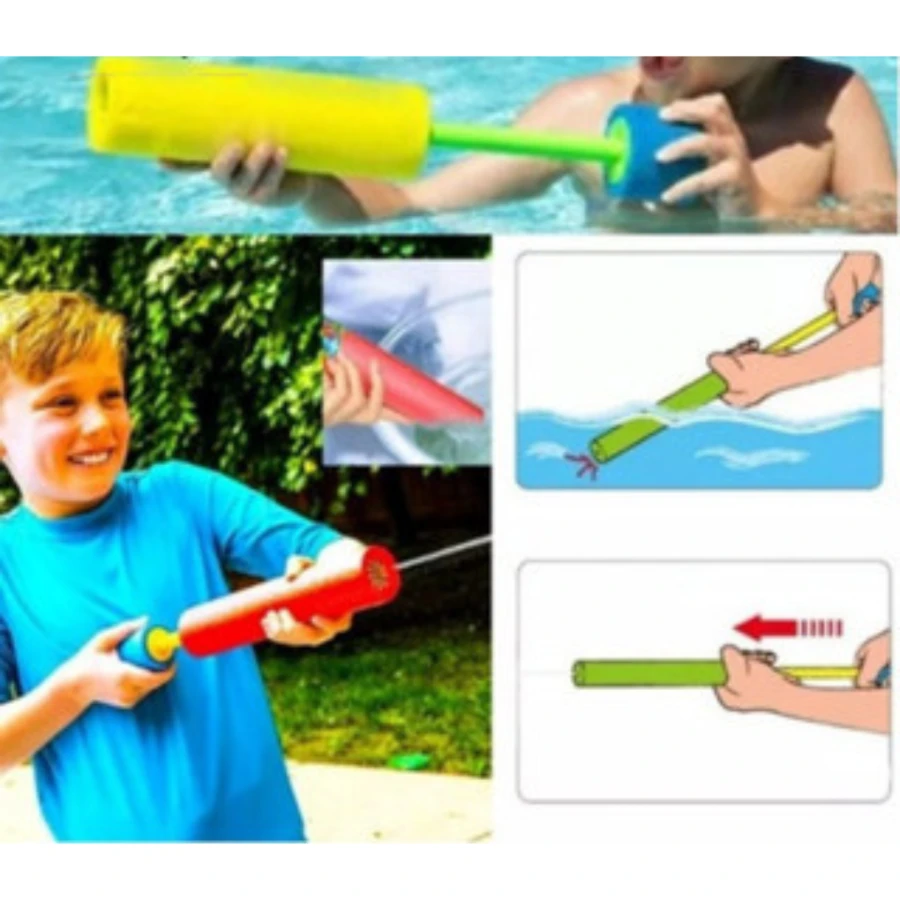 Lança-Água Brinquedo Infantil Colorido para Brincar na Piscina e Praia