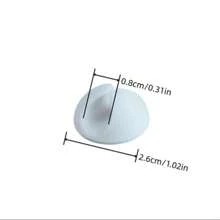 5/10/15pcs White Cable Clip Wire Organizer Management Cord Holder For Office Desktop