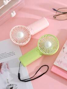Portable Handheld Mini Fan | Single Speed Personal Cooling, AAA Battery Powered Travel/Outdoor/Commute Compact Fan, Lightweight, Can Be Clipped On Instantly (Child-Friendly, Can Be Given As Gifts Anytime, Batteries Not Included),Spring Summer Picks,Brides Maid Gifts,Room,Bedroom Decor,Beach,Travel,For Men,For Women,Vacation,Cute Stuff - Multicolor - View 3