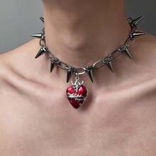 1 pieza Collar de titanio y acero asimétrico y geométrico, de diseño minimalista y elegante con una delicada cadena para la clavícula