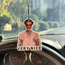 1pc Very Nice Car Air Freshener - Car Mirror Hanging Air Freshener Car Diffuser Sheet - Car Interior