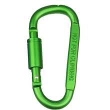 Khóa leo núi loại D chất lượng cao 8CM có khóa, Khóa đai ốc treo nhanh, Khóa ba lô bằng hợp kim nhôm - nhiều màu - Xem 9