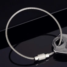Pulseira de Corrente de Contas em Formato de Cobra de Aço Inoxidável, Fecho para Confecção de Pulseiras, Chaveiro, Adequado para Joalheria DIY, Corrente para Joalheria, Acessórios de Pulseira em Branco