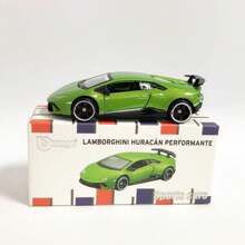 Burago Resmi Resmi Otentik 1: 64 Alloy Car Model Mercedes-Benz Cadillac Simulasi Koleksi Dekorasi Model Mobil Untuk Hadiah Ulang Tahun Natal Pria - 1:64 Lamborghini HURACAN PERFORMANTE Hijau - View 5