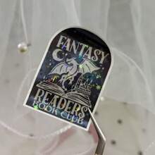 Fantasy Leser Aufkleber, Bücherwurm Aufkleber, Geschenk für Buchliebhaber, Bücher Merchandising, Kindle Aufkleber, Schmöker Leser, Leseliebhaber, E-Book Reader, Schulmaterial
