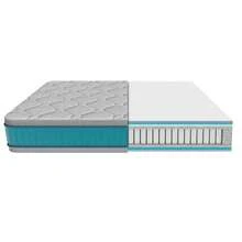 Cecotec Matelas 8990Hybrid 110 x 200 Multi Couche, Springcore et Viscoélastique Core Spring, 32 cm Hauteur, Firmosité Moyenne Élevée, Séparatemuv & Breathsoft + - Multicolore - Voir 5