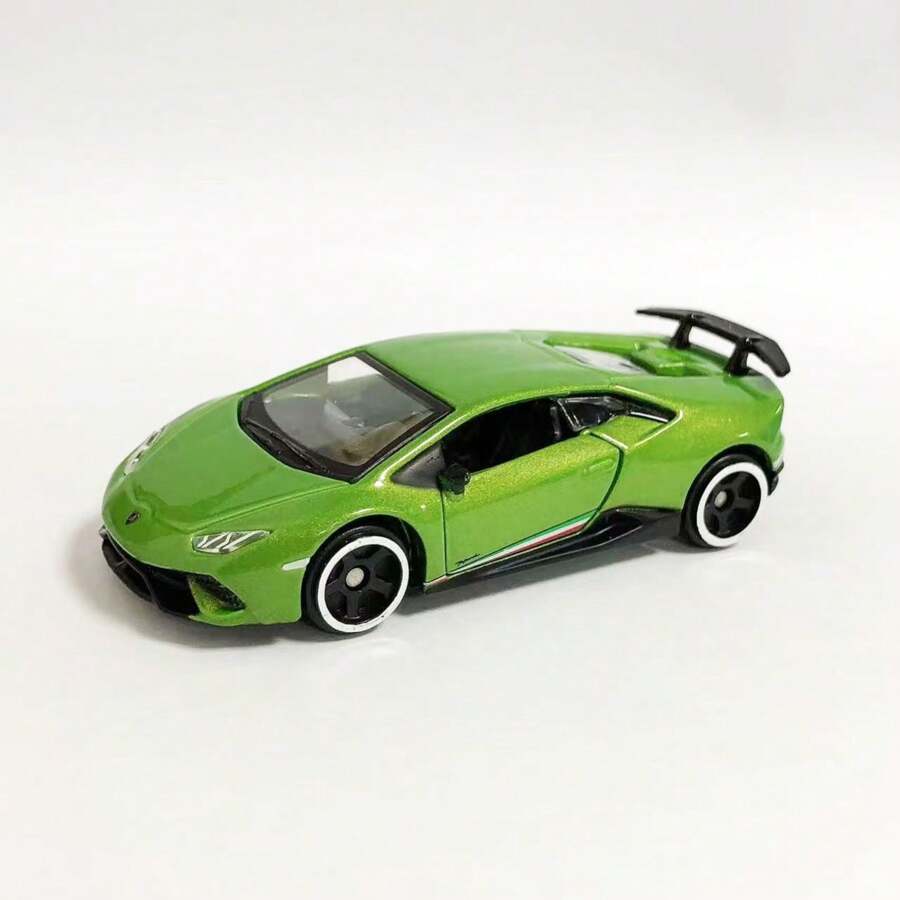 Burago Resmi Resmi Otentik 1: 64 Alloy Car Model Mercedes-Benz Cadillac Simulasi Koleksi Dekorasi Model Mobil Untuk Hadiah Ulang Tahun Natal Pria - 1:64 Lamborghini HURACAN PERFORMANTE Hijau - View 1