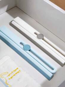 1 件可折叠刮刀清洁刮水器淋浴刮刀玻璃清洁地板窗户玻璃清洁工具家用玻璃刮水器，可折叠玻璃清洁刷 180 度可旋转硅胶玻璃刮刀适用于窗户镜子地板家庭清洁工具，家用多功能窗户清洁器浴室台面刮水器马桶旋转折叠玻璃刮刀家居浴室装饰返校 - 彩色 - 查看 6