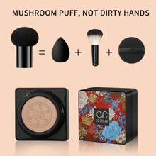 蘑菇气垫BB霜、CC霜、粉底、遮瑕毛孔、提亮肤色、控油、不脱色 - 彩色 - 查看 9