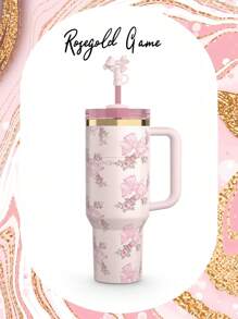 (Brand New Unopened) STENLEYS 40 Oz Stainless Steel Aster Blueberry Milk MAUVE SHIMMER Pearl The Halloween Tumbler Stainless Steel Water Bottle Double Wall Vacuum Insulated Portable Drinking Cup Travel Iced Coffee Mug Summer Drinkware With Handle And Straw, Perfect For Travel, Home, Office, Summer Sips, Ice Drinks & Hot Drinks - 40oz - 查看 19