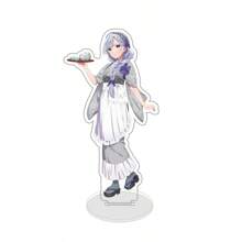 Anime Kimi No Koto Ga Dai Dai Dai Dai Daisuki Na Hyaku-Nin No Kanojo Decoración de marca de soporte acrílico de conejo de Pascua de 15 cm de alto