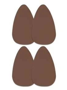 Cubierta para pezones invisible con efecto push up, en beige/café/negro, sin espalda ni tirantes, adecuada para tallas de sujetador de la B a la E