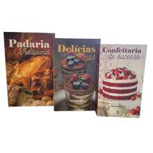 Kit 3un Caixa Porta Objetos Livro Decorativo Varias Estampas Luxo Moderno