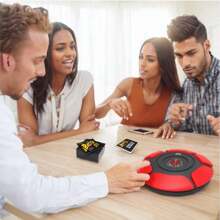 New Crazy Alphabet Game Desktop Game, Upgraded Word Interactive Game Party Stress Relief Toy, Crazy Fire Wheel Alphabet Chessboard, English Word Game Carousel Board Game, Suitable For Family Reunions Or Parties To Play Together As Stress Relief Mini Games