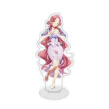 Anime Kimi No Koto Ga Dai Dai Dai Dai Daisuki Na Hyaku-Nin No Kanojo Decoración de marca de soporte acrílico de conejo de Pascua de 15 cm de alto