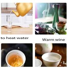 0.75L家用茶壶、开水器、韩式米酒壶、暖酒壶 - 彩色 - 查看 2