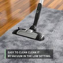 Rugs Living Room 275x370cm, Grey Rug Area Rugs For Bedroom, Washable Anti Slip Extra Large Shaggy Soft Rug Fluffy Modern Floor Carpets Mat Beside Rugs For Living Room - Tie-dye Light Grey - View 6